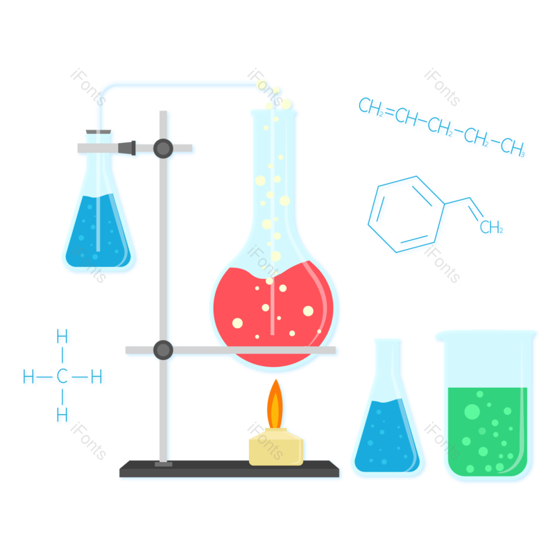 化学图片,化学实验元素,PNG,免抠素材